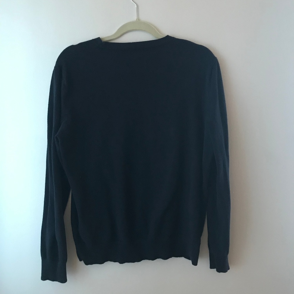 J. Crew Navy Crewneck Sweater - Used
